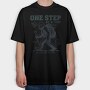 One Step, Tricou Oversize Barbati (Unisex)