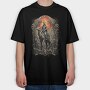 King Paimon, Tricou Oversize Barbati (Unisex)