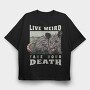 Funny Possum, Tricou Oversize Barbati (Unisex)