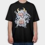 Cow Crazy, Tricou Oversize Barbati (Unisex)