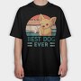 Best Dog Ever, Tricou Oversize Barbati (Unisex)
