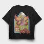 Skull Fairy, Tricou Oversize Barbati (Unisex)