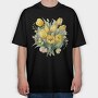 Bloom Spring Tulips, Tricou Oversize Barbati (Unisex)