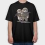 sloths guns, Tricou Oversize Barbati (Unisex)