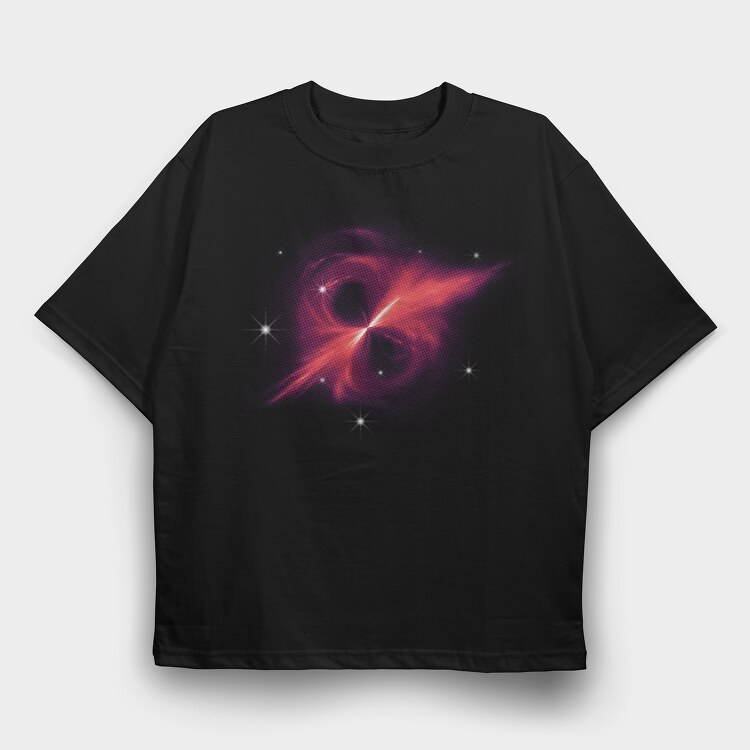 Black Hole, Tricou Oversize Barbati (Unisex)
