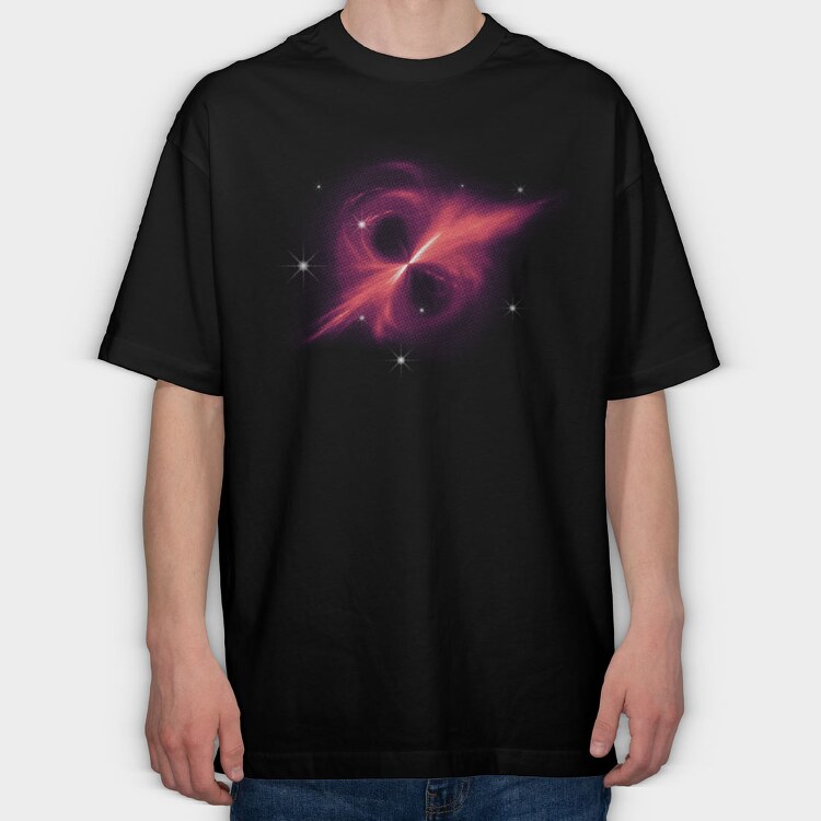 Black Hole, Tricou Oversize Barbati (Unisex)