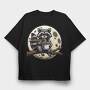 Racoon Noodles, Tricou Oversize Barbati (Unisex)