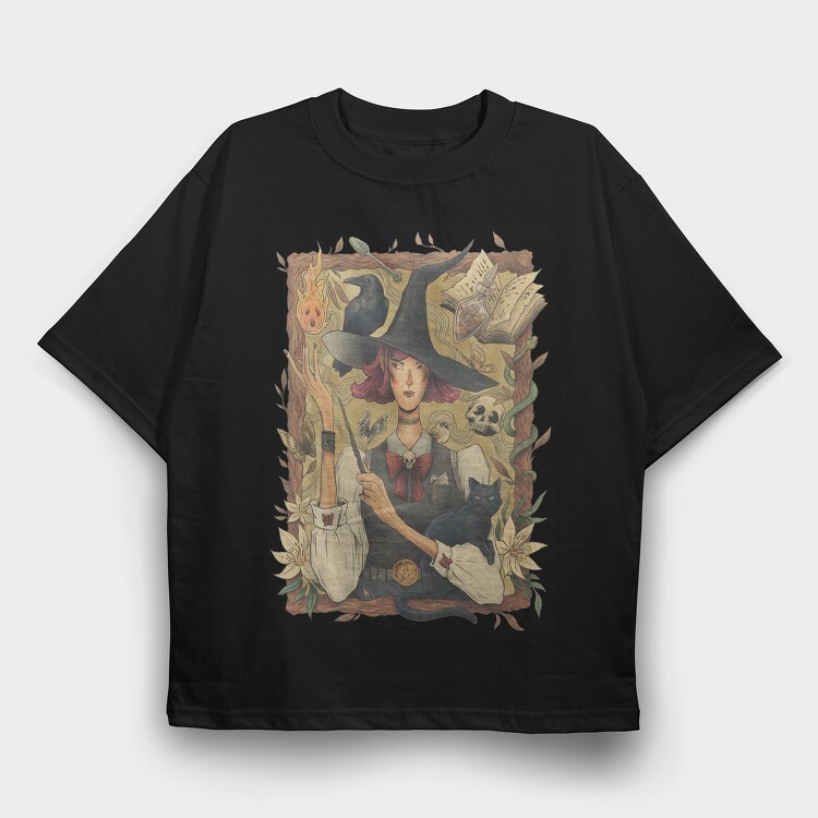 Modern Witch, Tricou Oversize Barbati (Unisex)