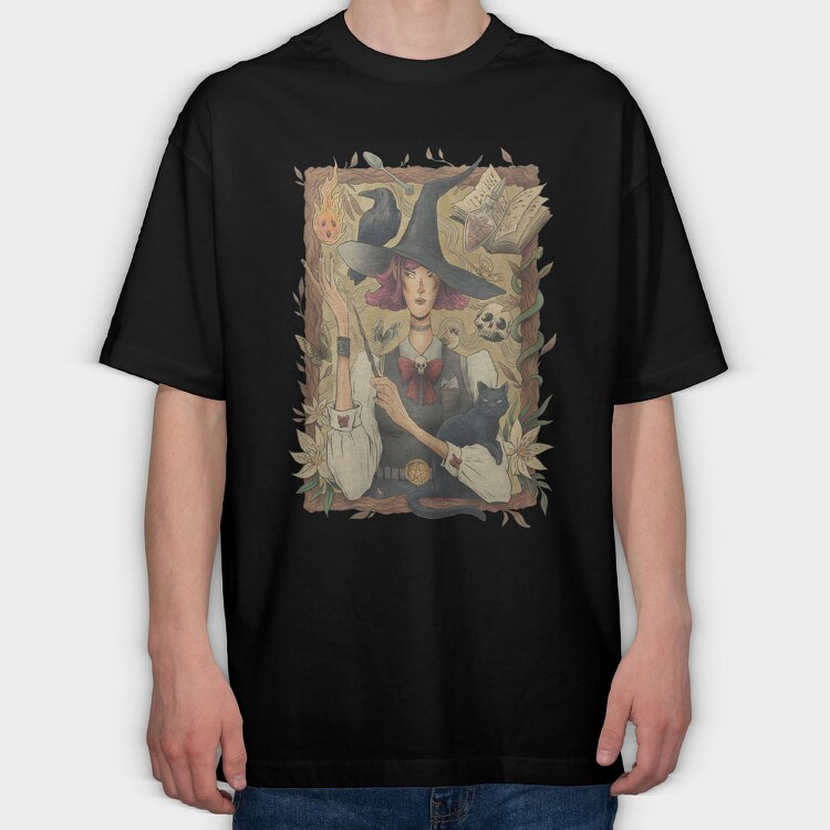 Modern Witch, Tricou Oversize Barbati (Unisex)