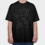 Molecules, Tricou Oversize Barbati (Unisex)