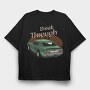 nissan skyline gt r, Tricou Oversize Barbati (Unisex)