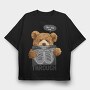 Teddy X Ray Vibes, Tricou Oversize Barbati (Unisex)