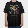Realistic Dragon Snake, Tricou Oversize Barbati (Unisex)