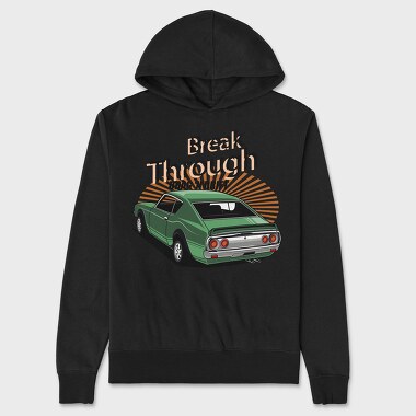 nissan skyline gt r, Hanorac Oversize Barbati (Unisex)