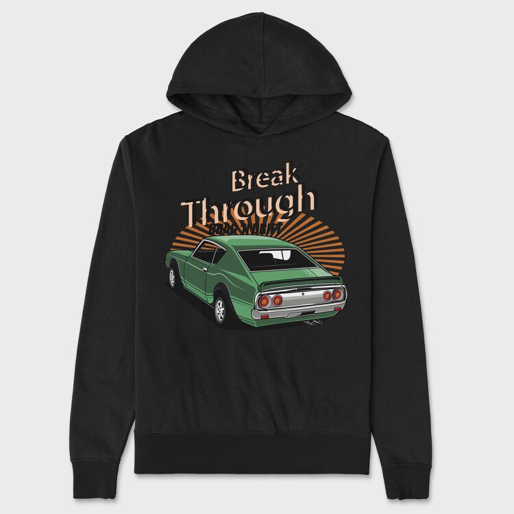 nissan skyline gt r, Hanorac Oversize Barbati (Unisex)