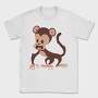 Chibi Monkey Fun, Tricou Barbati (Unisex)