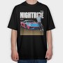 Supercar Japanese Car, Tricou Oversize Barbati (Unisex)