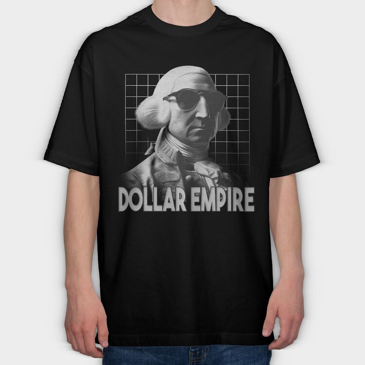 Money George Glasses, Tricou Oversize Barbati (Unisex)