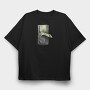 Realistic Money Pocket, Tricou Oversize Barbati (Unisex)