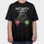 Money Is Calling Me, Tricou Oversize Barbati (Unisex)