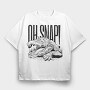 Aligator Oh Snap, Tricou Oversize Barbati (Unisex)