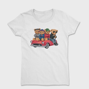 Bears In Car, Tricou Femei