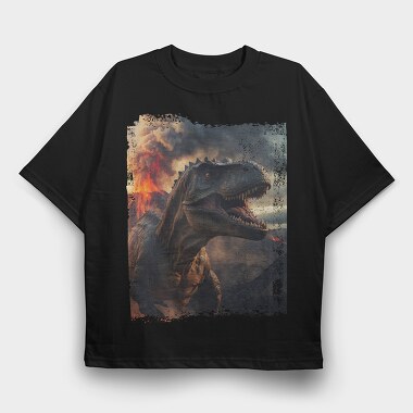 Realistic Trex, Tricou Oversize Barbati (Unisex)