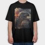 Realistic Trex, Tricou Oversize Barbati (Unisex)
