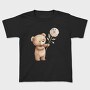 Boho Bear Flower, Tricou Copii