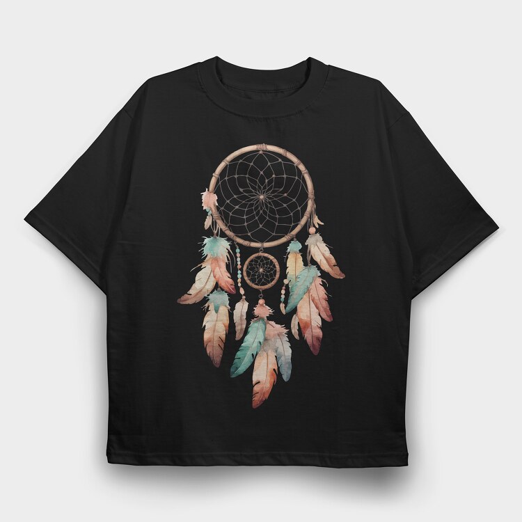 Dream Catcher, Tricou Oversize Barbati (Unisex)