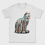 Chicago Skyline Cat, Tricou Barbati (Unisex)