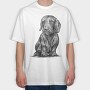 Sussage Dog, Tricou Oversize Barbati (Unisex)