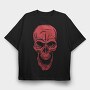 Red Skull, Tricou Oversize Barbati (Unisex)