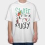 Sweet Ugly Unicorn, Tricou Oversize Barbati (Unisex)
