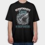 Swim in Deep Waters, Tricou Oversize Barbati (Unisex)