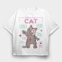 Anatomy of a Cat, Tricou Oversize Barbati (Unisex)