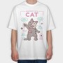 Anatomy of a Cat, Tricou Oversize Barbati (Unisex)