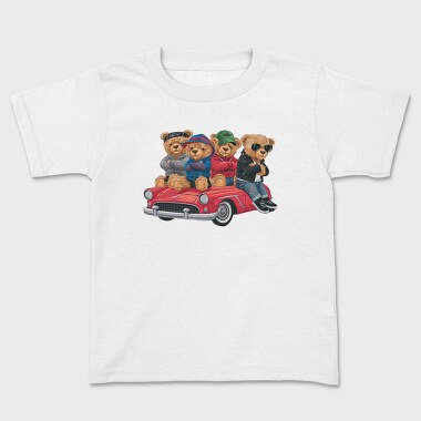 Bears In Car, Tricou Copii