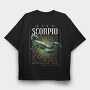 Horoscope Scorpion, Tricou Oversize Barbati (Unisex)