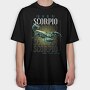 Horoscope Scorpion, Tricou Oversize Barbati (Unisex)