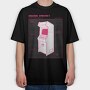 Retro Arcade Cabinet, Tricou Oversize Barbati (Unisex)