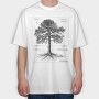 Anatomy Tree, Tricou Oversize Barbati (Unisex)