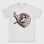 Chickadee Branch Circle, Tricou Barbati (Unisex)
