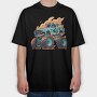 Monster Truck, Tricou Oversize Barbati (Unisex)