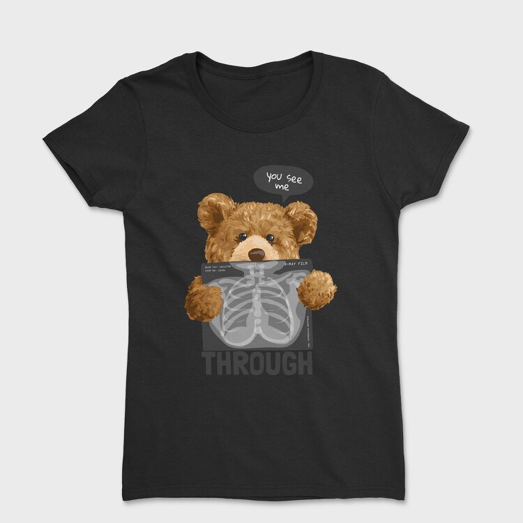 Teddy X Ray Vibes, Tricou Femei