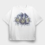 Edelweiss Flower Mountains, Tricou Oversize Barbati (Unisex)