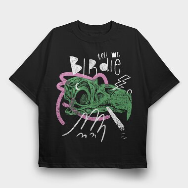 Animal Skulls 1, Tricou Oversize Barbati (Unisex)