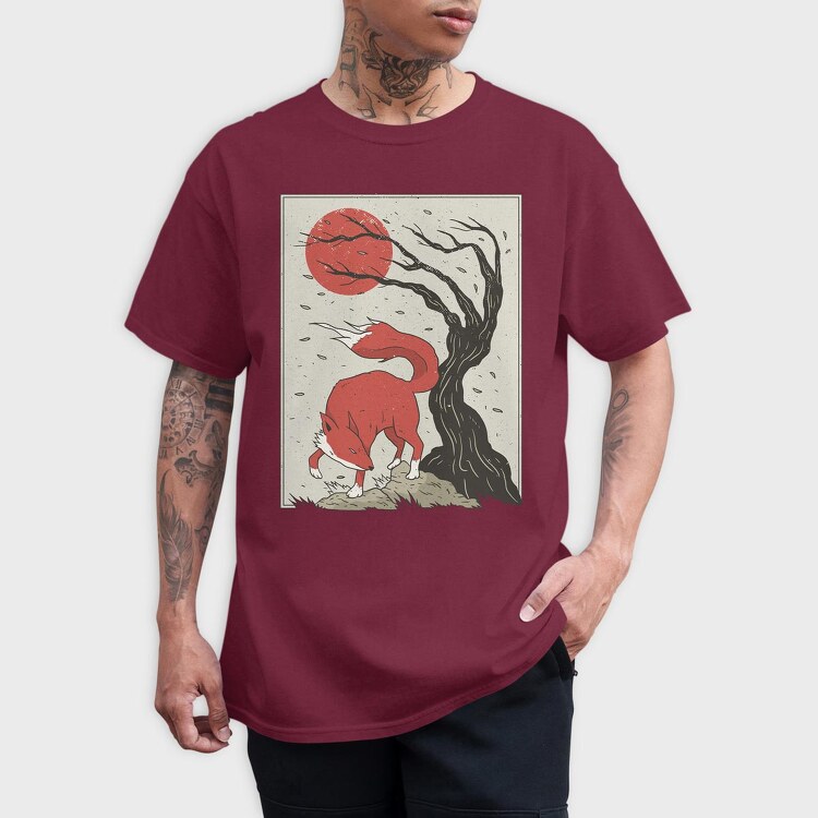 Fox Tree, Tricou Barbati (Unisex)