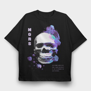 Mors, Tricou Oversize Barbati (Unisex)