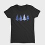 Blue Christmas Trees, Tricou Femei